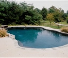 Accent Planters by Pool